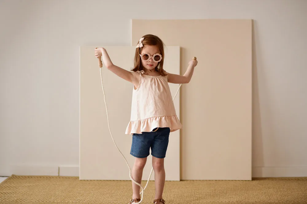 Peplum Top with Straps - Adele