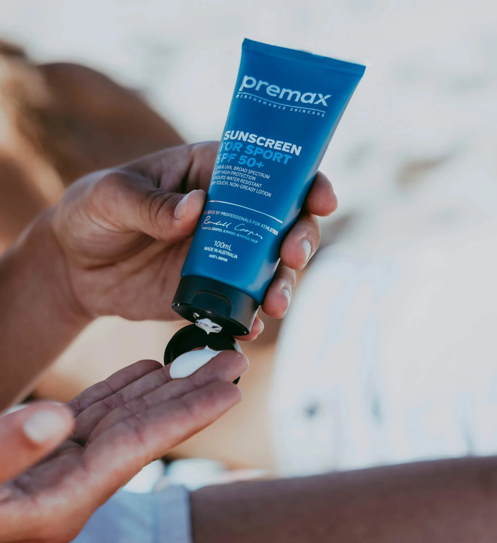 Premax / Sunscreen for Sport SPF 50  100ml