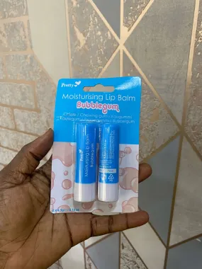 Pretty Moisturizing Lip Balm- Bubblegum