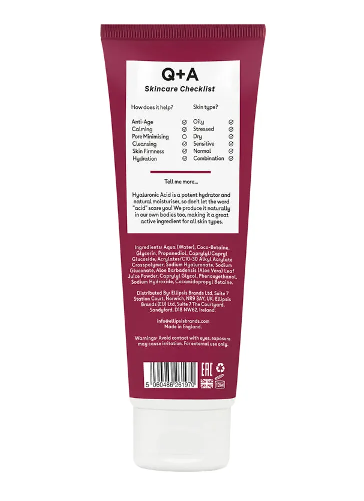 Q A Hyaluronic Acid Hydrating Cleanser