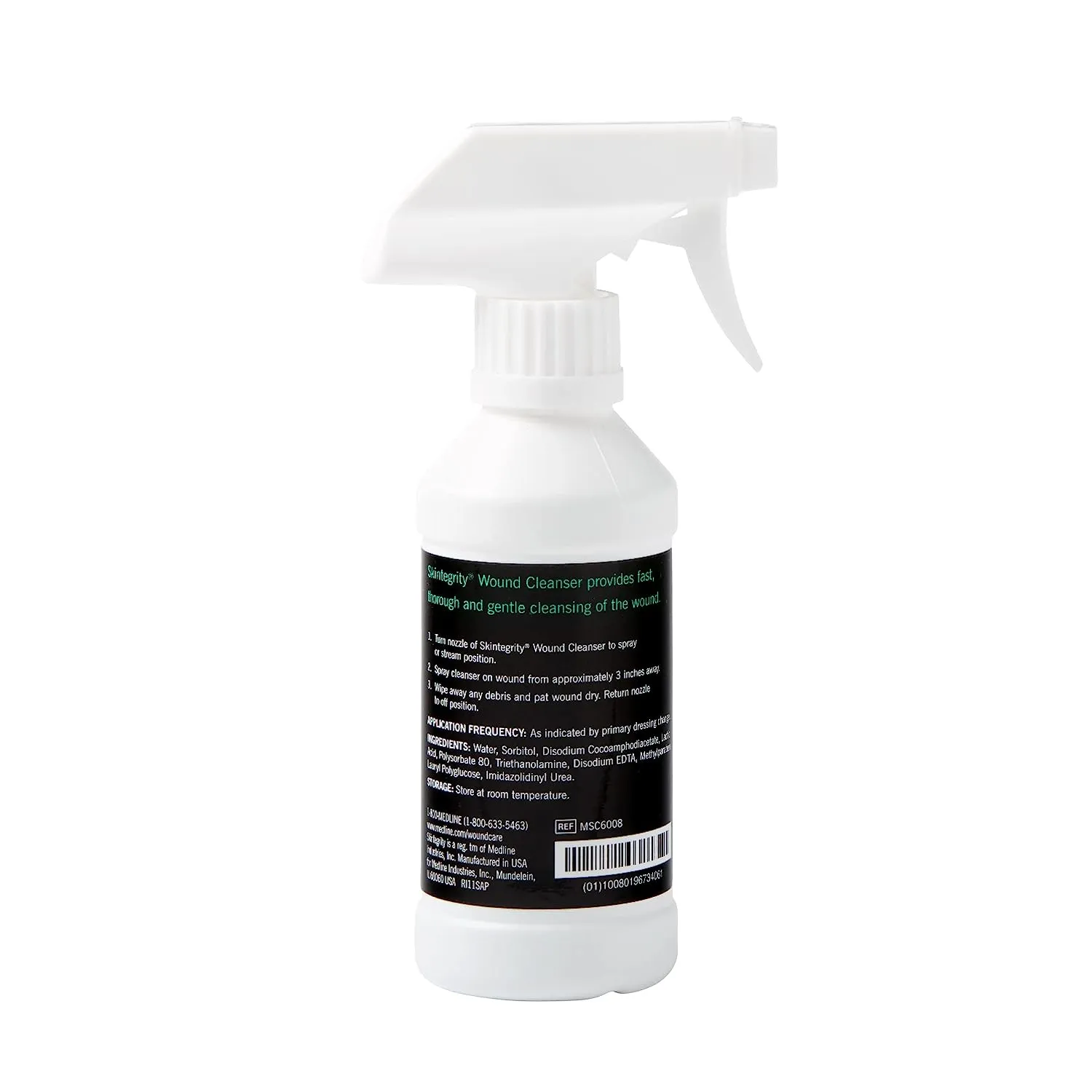 Skintegrity Wound Cleanser, 8oz. Bottle with Trigger Sprayer