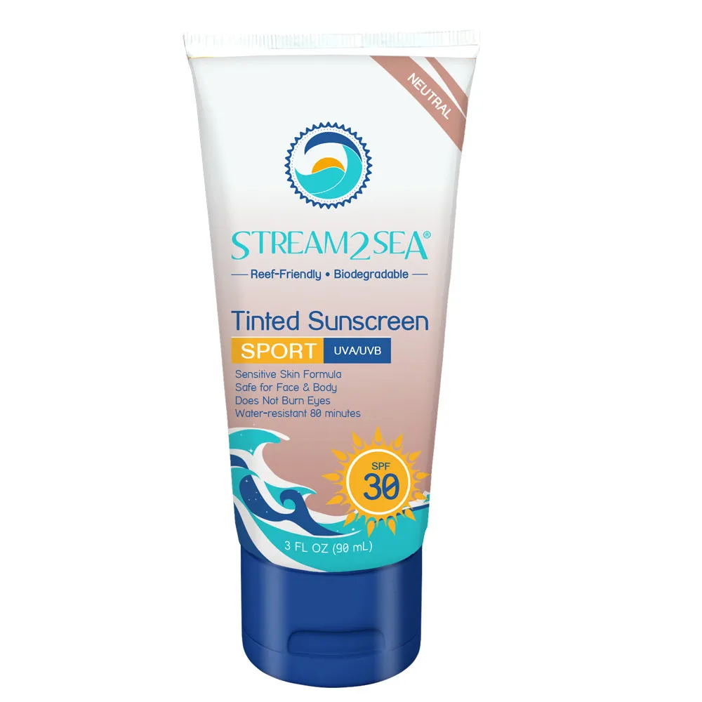 Stream2Sea - Tinted Sunscreen for Body - SPF 30