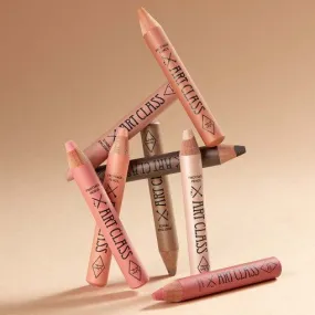 too cool for school Frottage Pencil