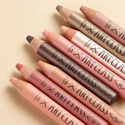 too cool for school Frottage Pencil