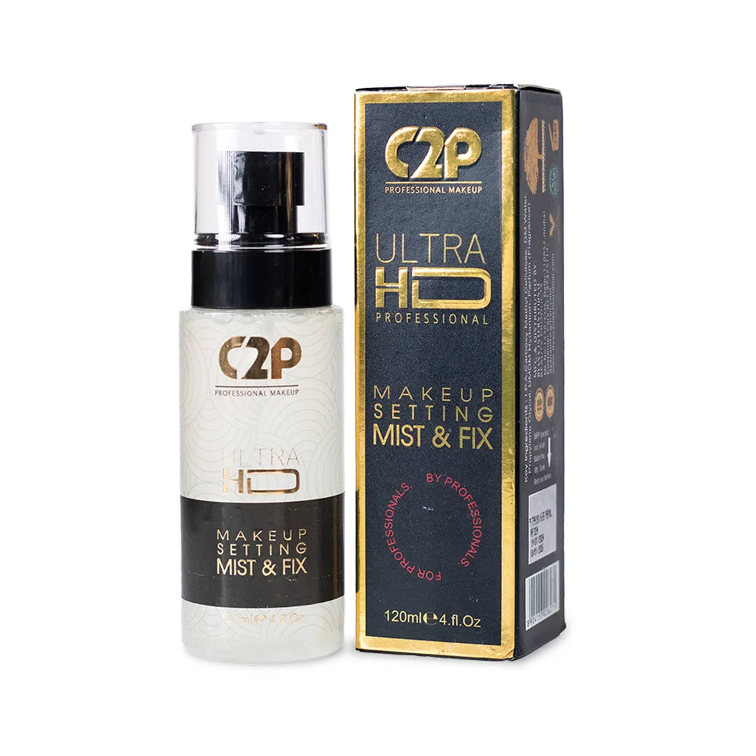 ULTRA HD MAKEUP SETTING MIST & FIX - PLAIN  (120 ml)