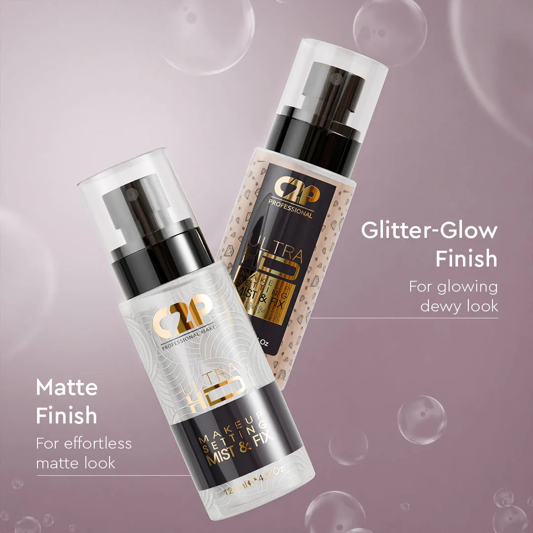 ULTRA HD MAKEUP SETTING MIST & FIX - PLAIN  (120 ml)