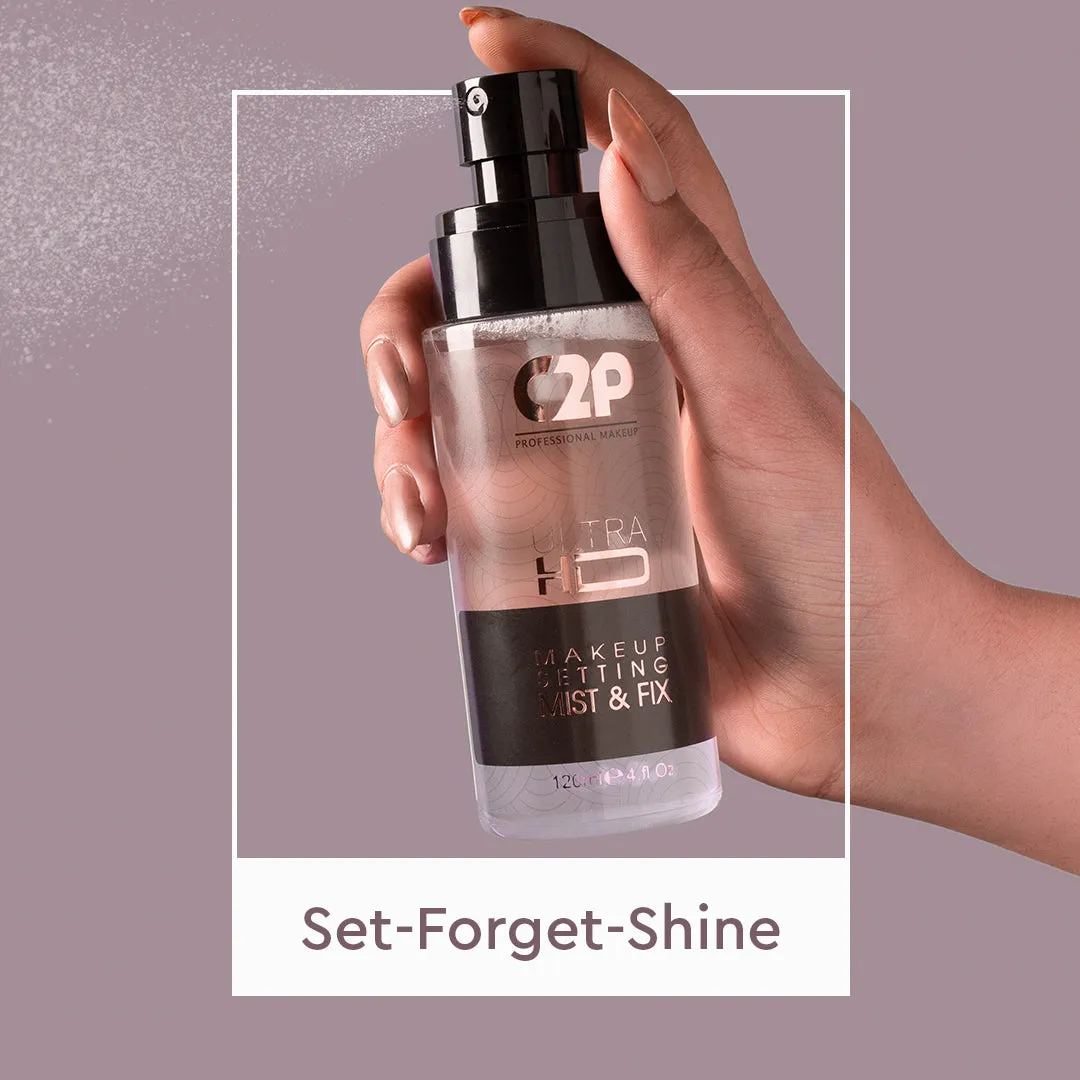 ULTRA HD MAKEUP SETTING MIST & FIX - PLAIN  (120 ml)