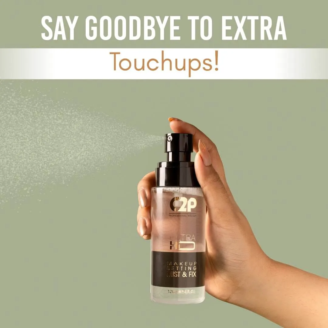 ULTRA HD MAKEUP SETTING MIST & FIX - PLAIN  (120 ml)