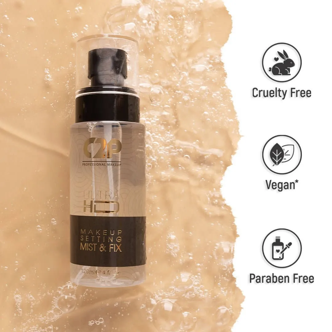 ULTRA HD MAKEUP SETTING MIST & FIX - PLAIN  (120 ml)
