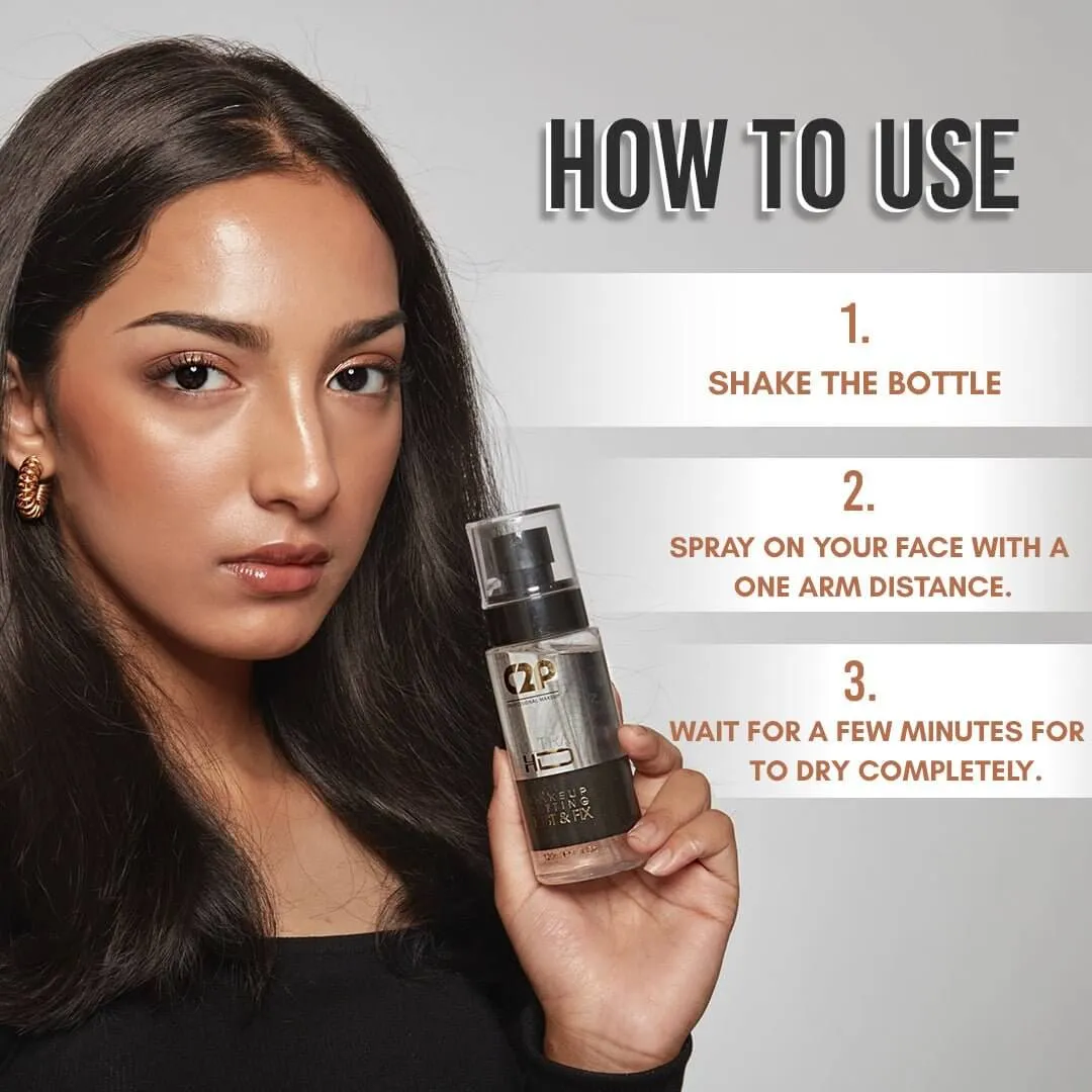 ULTRA HD MAKEUP SETTING MIST & FIX - PLAIN  (120 ml)