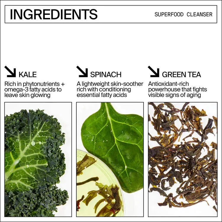 YOUTH TO THE PEOPLE KALE   GREEN SPINACH VITAMINS SUPERFOOD CLEANSER